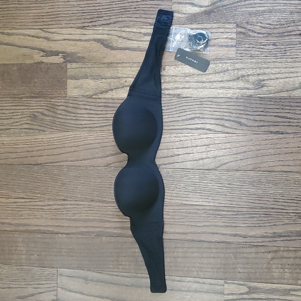 Natori Black Strapless Bra